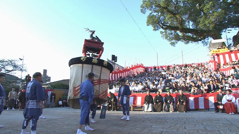 【長崎くんち開幕】諏訪神社鎮座400年の節目の年　6つの踊町の奉納踊が始まる　9日まで｜FNNプライムオンライン