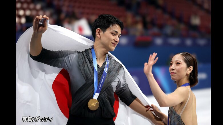 「ショート後は絶望…」りくりゅうペアが“逆転金”から一夜明け会見「あきらめないことの大切さを改めて学んだ」今後の目標も語る｜FNNプライムオンライン