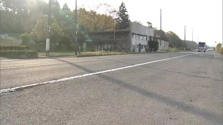 国道7号で軽乗用車にはねられ55歳女性死亡　道の駅ことおか近くの直線道路　秋田・三種町｜FNNプライムオンライン