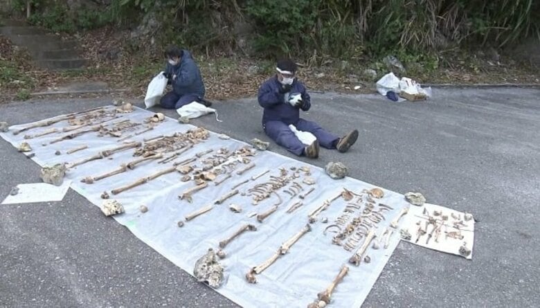 「子どもは軽い…」暗い壕から8人の遺骨　いまだ多くの遺骨が家族の元に戻れず　収集活動はボランティア頼み【沖縄発】｜FNNプライムオンライン