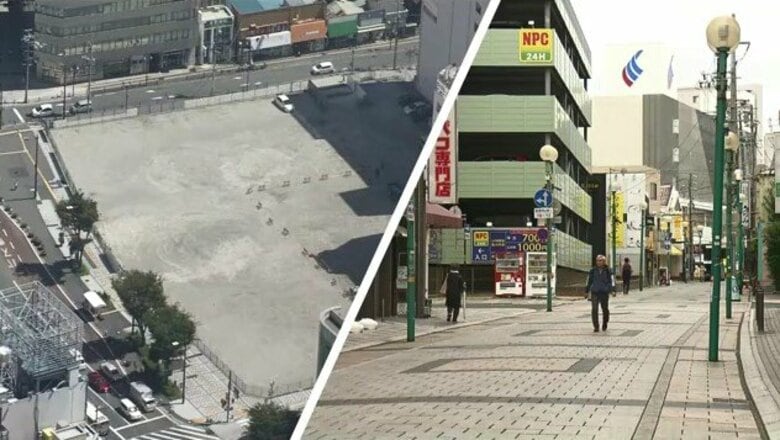 新幹線駅近くの一等地に四半世紀にわたりぽっかり開いた”穴”　再開発担う会社は「今は構想を練る段階」と言うものの中心街は衰退の一途｜FNNプライムオンライン