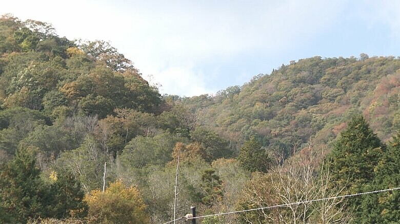 太陽光事業の予定地(去年11月 兵庫・福崎町)