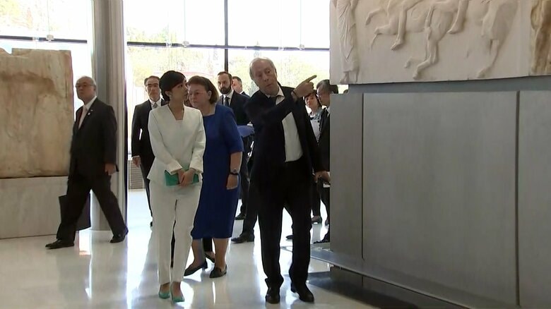 アクロポリス博物館を視察　5月27日