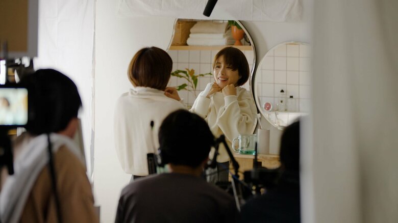 『香りに惚れた。気分が晴れた。』篇　メイキング