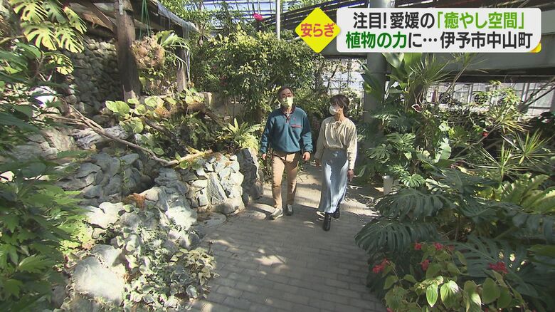 左：田下賢策館長　右：鈴木瑠梨アナウンサー