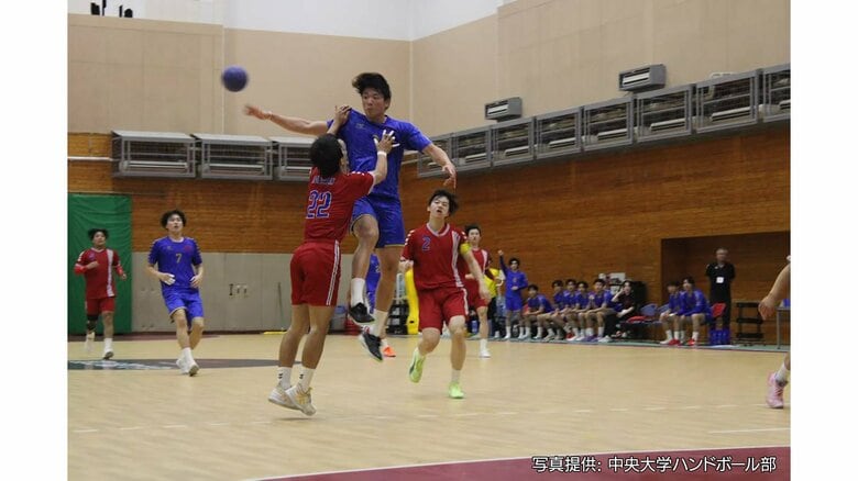 ​中央大学ハンドボール部・中島大智選手