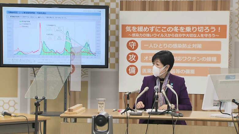 東京都モニタリング会議の記者会見（2日午後 都庁）