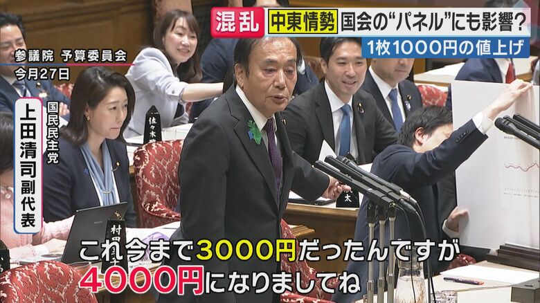 国民民主党 上田清司副代表（関西テレビ「旬感LIVE とれたてっ！」より）