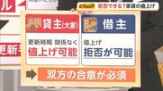 突然の“家賃値上げ”に「同意できない」不動産会社につながらないまま期限迫る　変更には貸主・借主双方の合意が必要