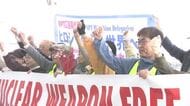 広島県原水協代表団　ＮＰＴ再検討会議に向け　米ニューヨークへ出発