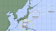 【台風情報】大型の台風25号の進路予想　関東甲信地方では19日夜遅くから22日頃にかけ激しい雨の降る所がある見込み　進路や発達の程度によっては「警報級の大雨」となる地域や期間が拡大する可能性