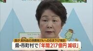 食料品の消費税1％で県・市町村の税収年間217億円減少　社会保障への支障・将来の負担増懸念　山形