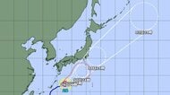 【台風情報】強い台風26号の進路予想　28日午後9時には南大東島の東約230キロ、中心気圧965ヘクトパスカル　1日午後9時には、日本の東に達する予想