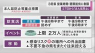 大阪・京都・兵庫「まん延防止等重点措置」内容を決定 飲食店の営業時間・酒類提供に制限