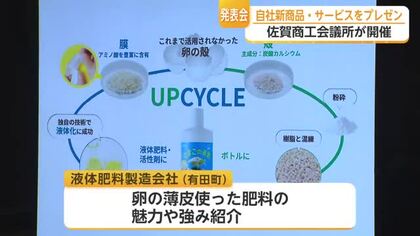 「卵の薄皮」が肥料に！県内6社が新商品・サービスの魅力を熱弁【佐賀県】
