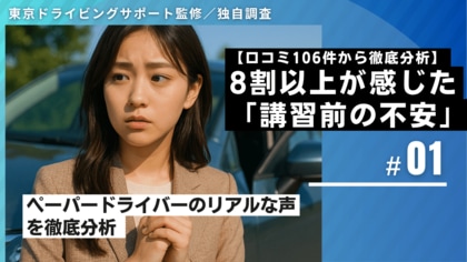 【独自調査】60%が「運転再開に不安」──“再開の壁”に寄り添う出張型 90分ペーパードライバー講習の新スタイル。心理的カウンセリング型サポートに共感の声広がる
