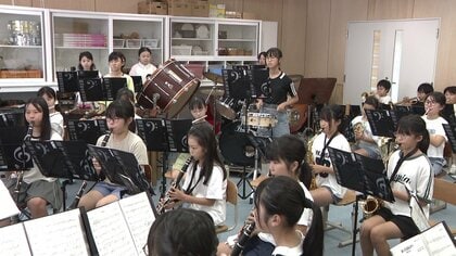 ゼロから挑む東北大会「今できる一番の演奏を」　開校1年目で県大会“金賞”　新設校の秋田・本荘東小学校吹奏楽部が奏でる快進撃