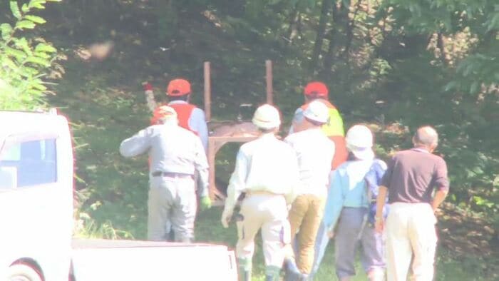 おりを設置した
