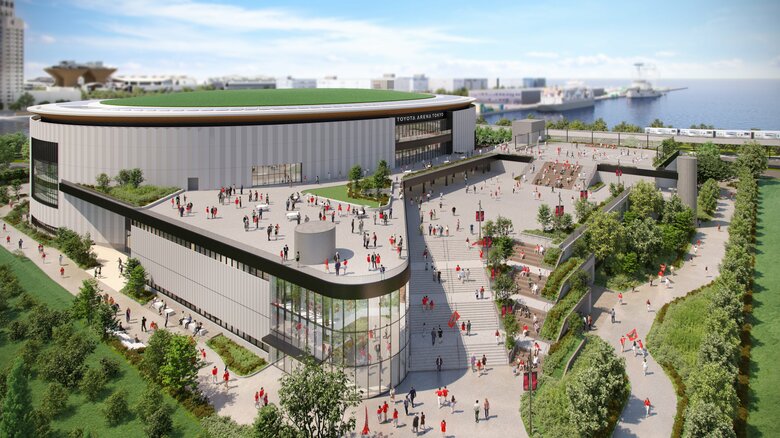お台場の新アリーナの名称「TOYOTA　ARENA　TOKYO」に決定　2025年秋開業へ｜FNNプライムオンライン