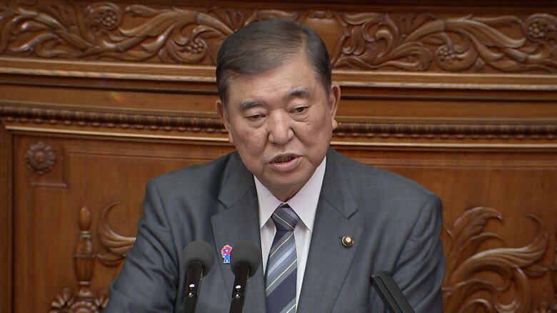 【速報】「深くお詫びする」石破首相が衆院本会議で陳謝　「コメ」発言の江藤農水相の続投「農政の課題の解決に全力尽くさせたい」｜FNNプライムオンライン