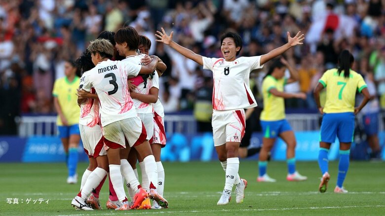 【速報】なでしこジャパン“南米最強”ブラジルに劇的勝利　後半ATに熊谷と谷川のゴールで大逆転　パリ五輪・女子サッカー｜FNNプライムオンライン