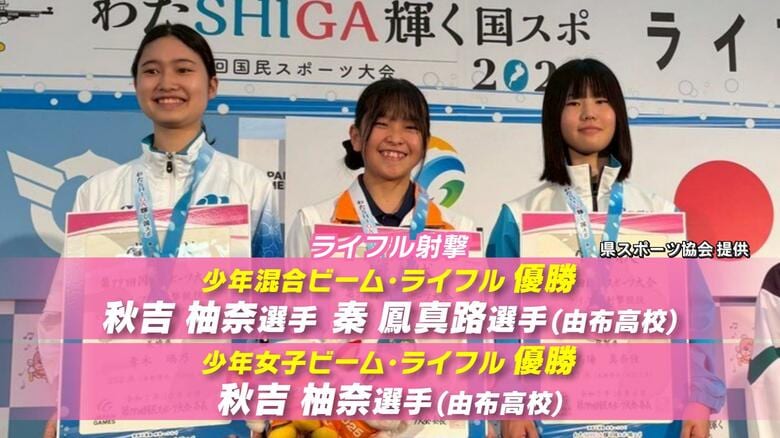 国スポ「チーム大分」テニス少年男子、ライフル射撃少年女子…続々と日本一に｜FNNプライムオンライン