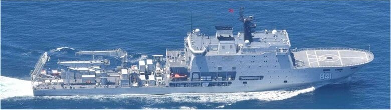 初確認の潜水艦救難艦が日本海へ…中国海軍艦艇が対馬海峡を連日の通過　自衛隊が警戒監視と情報収集｜FNNプライムオンライン