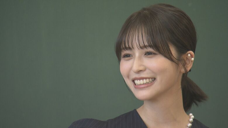 バドミントン部の生徒に質問