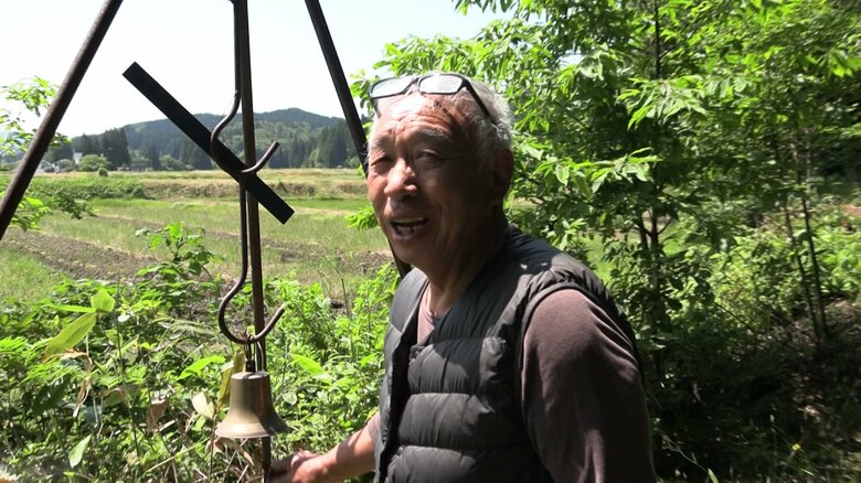 森のテラスを運営する作庭家・山田茂雄さん