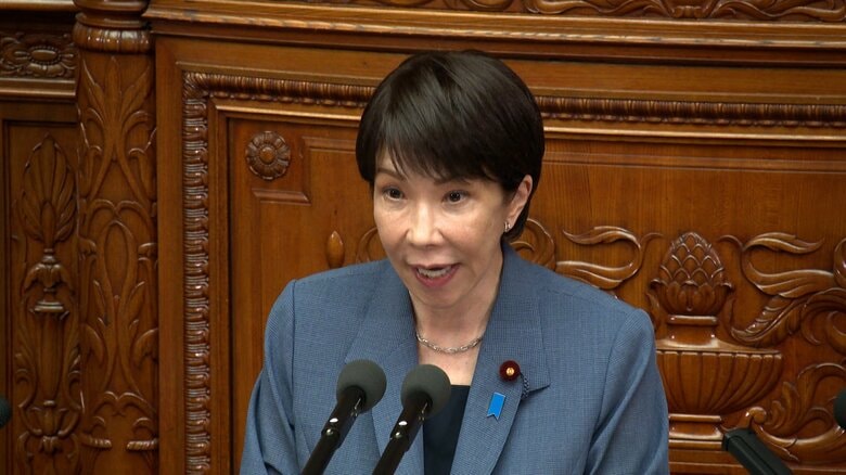 衆院本会議（7日）で代表質問に答弁する高市総理