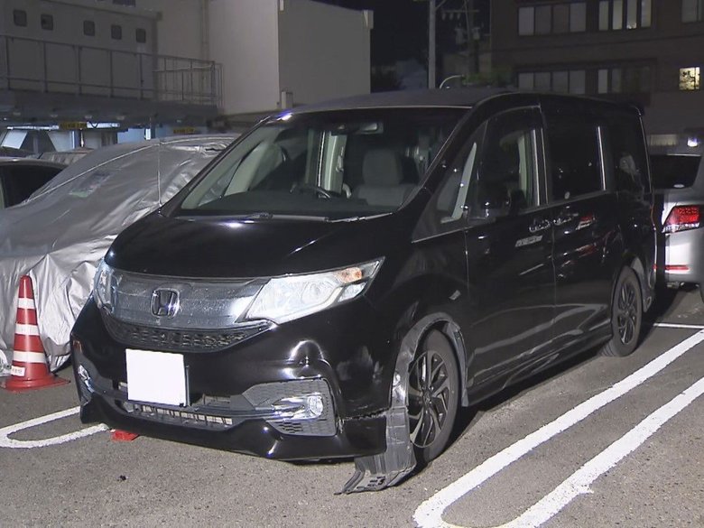 前を走っていた自転車に車で追突…男性にケガ負わせ逃走か 34歳男逮捕「事故起こしていない」と否認