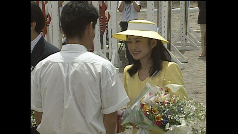 平成2（1990）年7月 高校馬術競技大会（鹿児島・川辺町）