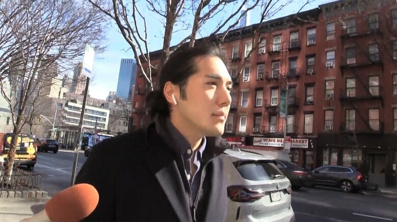 記者の直撃に小室さんは、終始「無言」も「会釈」3回
