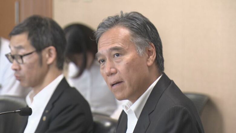 長野県・阿部守一知事（県庁　9月6日）