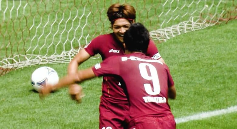 ヴィッセル神戸でもエースとして活躍した