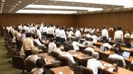 【一覧】採決中止動議に賛成した49人の所属会派と氏名　自民は“金銭授受”証言の江藤県議だけ賛成せず　蔵内議長の辞職勧告決議案　福岡県議会
