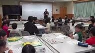 「防災リュックに入れるものはビニールに包んで」　延岡市北浦小学校で防災学習