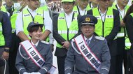 ニッポン放送・飯田浩司アナと新行市佳アナが一日警察署長に　「…