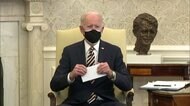 米・バイデン氏も国民にマスク配布 アベノマスクならぬ“バイデノマスク”
