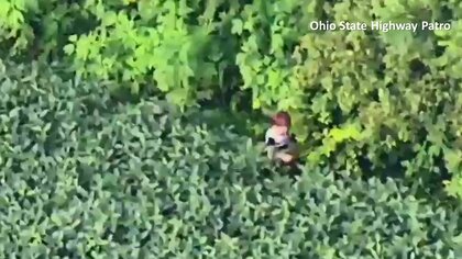 4歳男児が行方不明…警察が“空”から発見　ベビーシッターから逃げ出し1人で畑に　米・オハイオ州