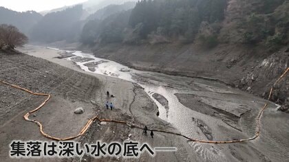 30年に一度の雨不足　ダム水位低下で“沈んだ集落”出現も　生育遅れで野菜価格にも影響…北陸地方では「春一番」
