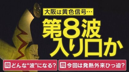 大阪府が想定した「第8波の“最悪”」　考えられる2つの“波”と発熱外来のひっ迫【大阪発】