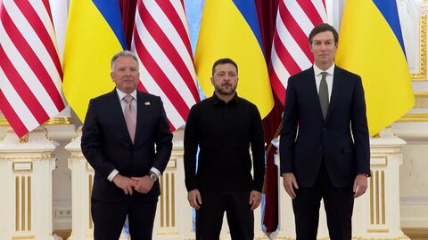 アメリカ特使がウクライナ初訪問、新たな和平案を提示　前日はプーチン氏と会談