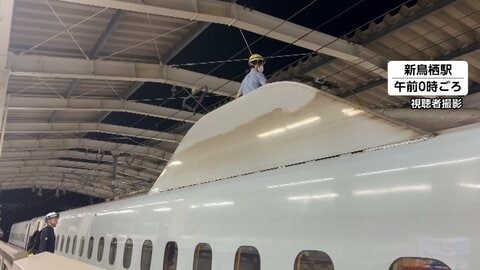 九州新幹線、始発から全線で運転見合わせ　新たに熊本駅付近で部品の損傷見つかる　博多～熊本間は午後4時頃再開見込み