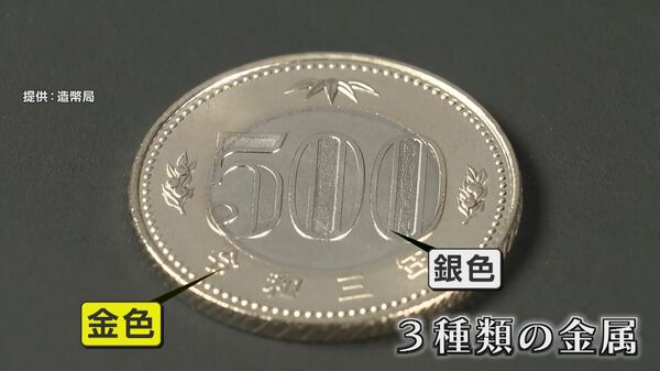 新500円硬貨「使えない自販機」多いか調べてみた 流通から半年…半導体不足の影響も【福岡発】｜FNNプライムオンライン