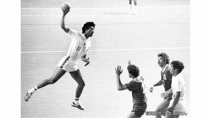 現役時代の蒲生清明選手（写真提供：本人）