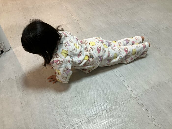 腕立てに挑戦