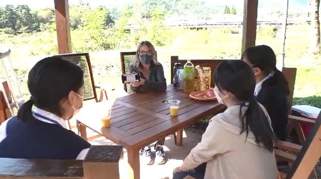 ホストファミリー役との会話