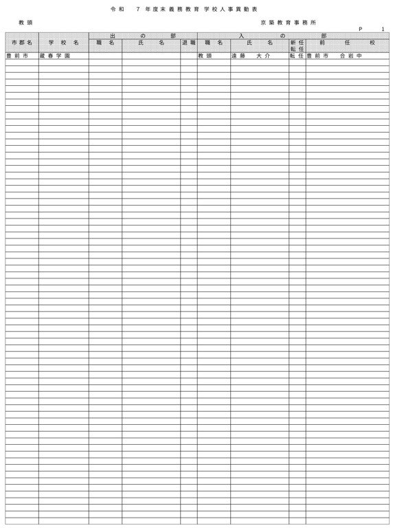 （京築教育事務所／小・中・義務教育学校）