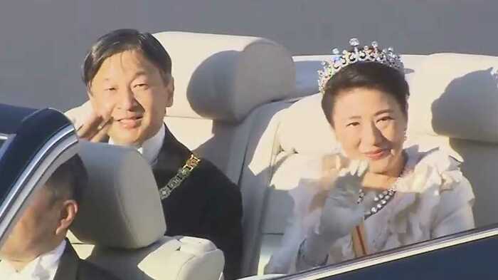 祝賀御列の儀(10日)